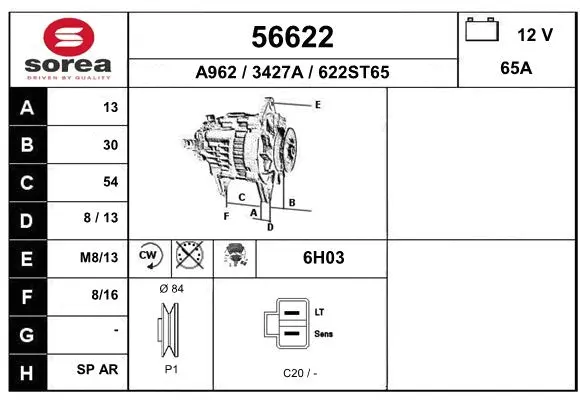 Alternator (56622)