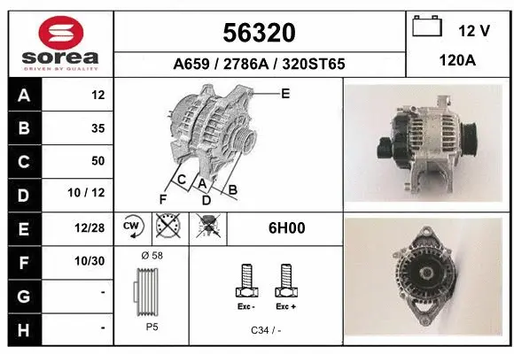 Alternator (56320)