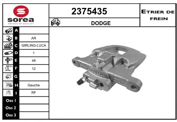Brake Caliper (2375435)