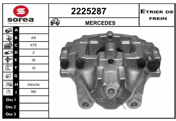 Brake Caliper (2225287)