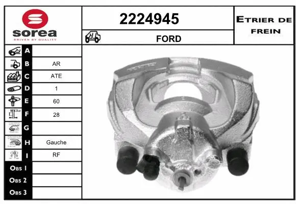 Brake Caliper (2224945)