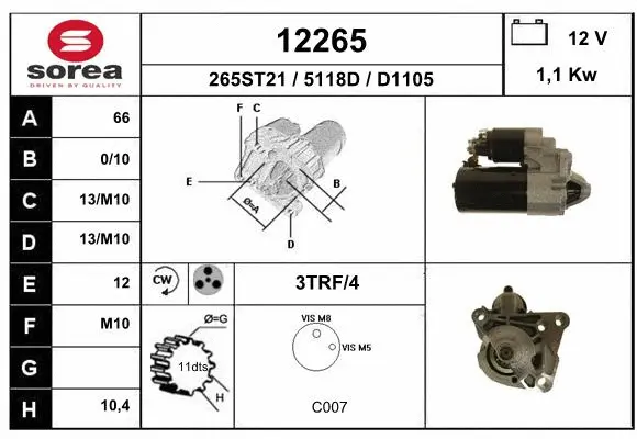 Starter (12265)
