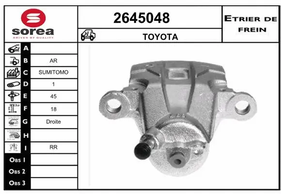 Brake Caliper (2645048)
