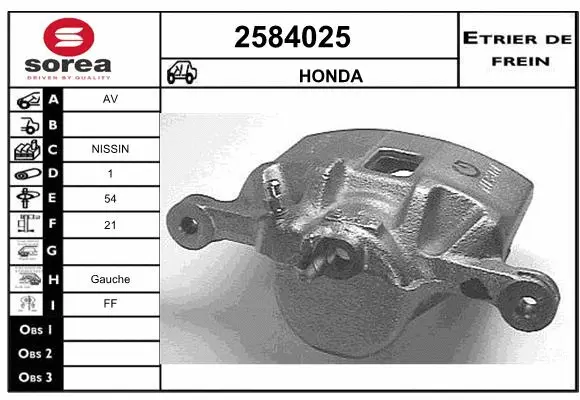 Brake Caliper (2584025)
