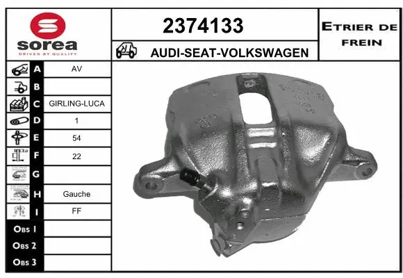 Brake Caliper (2374133)