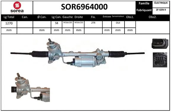 Steering Gear (SOR6964000)
