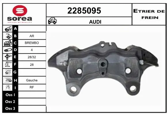 Brake Caliper (2285095)