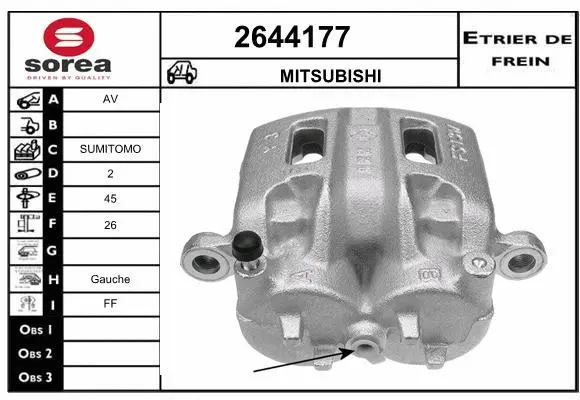 Brake Caliper (2644177)