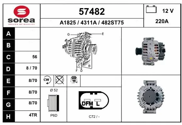 Alternator (57482)