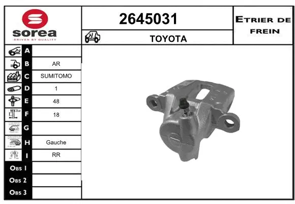 Brake Caliper (2645031)
