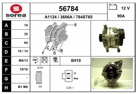 Alternator (56784)