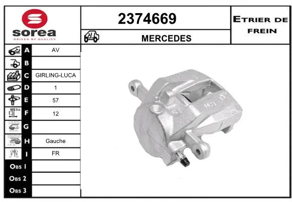 Brake Caliper (2374669)