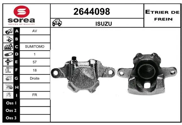 Brake Caliper (2644098)
