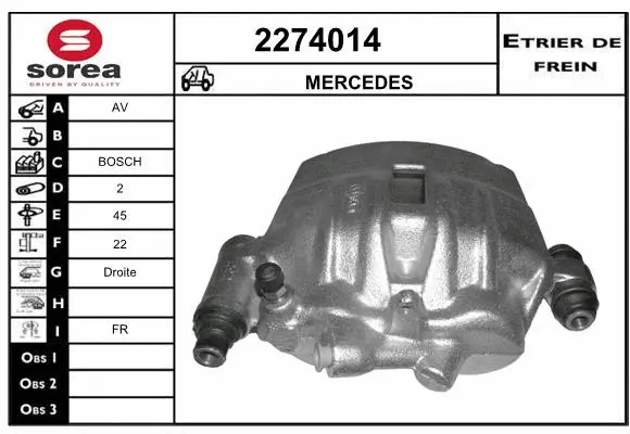Brake Caliper (2274014)