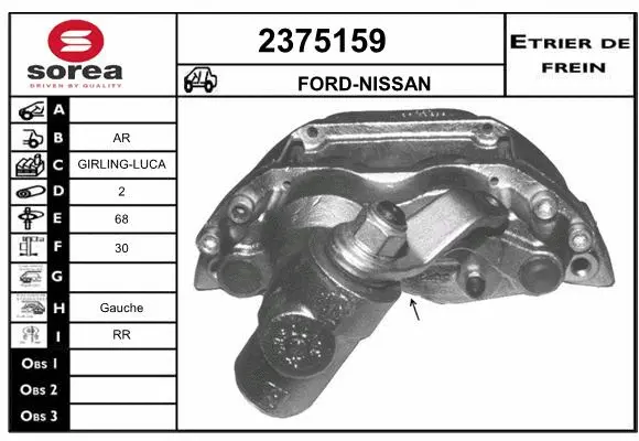 Brake Caliper (2375159)
