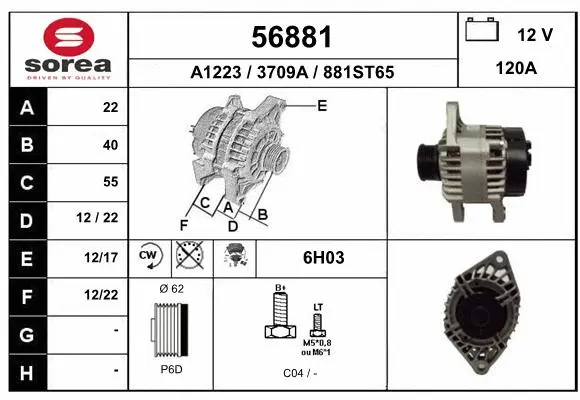 Alternator (56881)