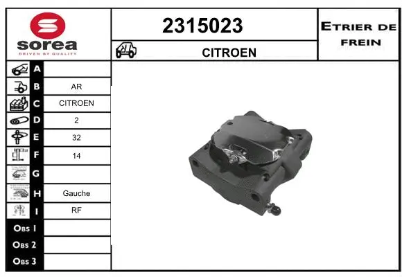 Brake Caliper (2315023)