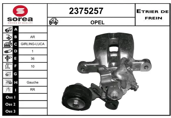 Brake Caliper (2375257)