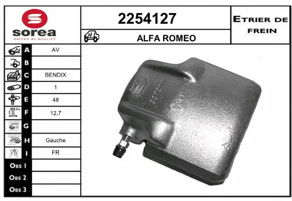 Brake Caliper (2254127)