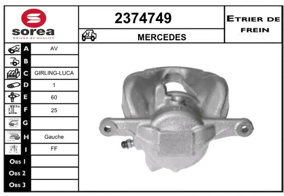 Brake Caliper (2374749)