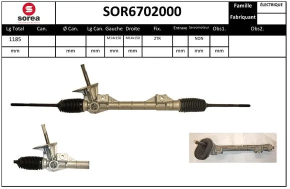 Steering Gear (SOR6702000)