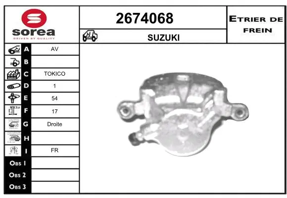 Brake Caliper (2674068)