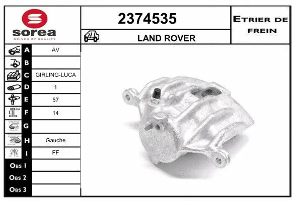 Brake Caliper (2374535)