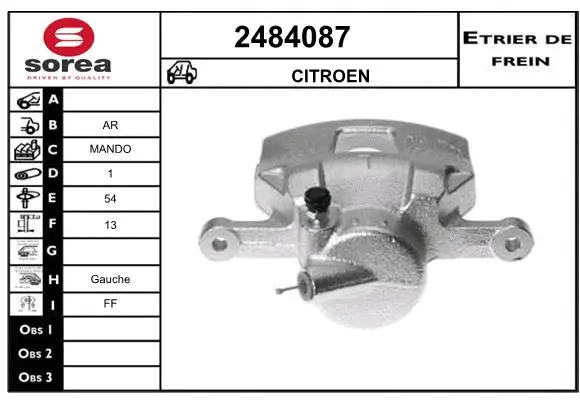 Brake Caliper (2484087)