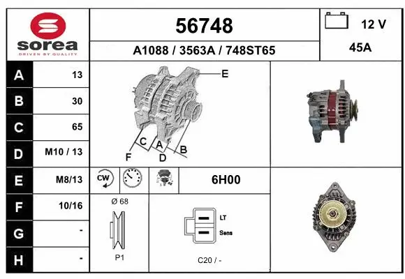 Alternator (56748)