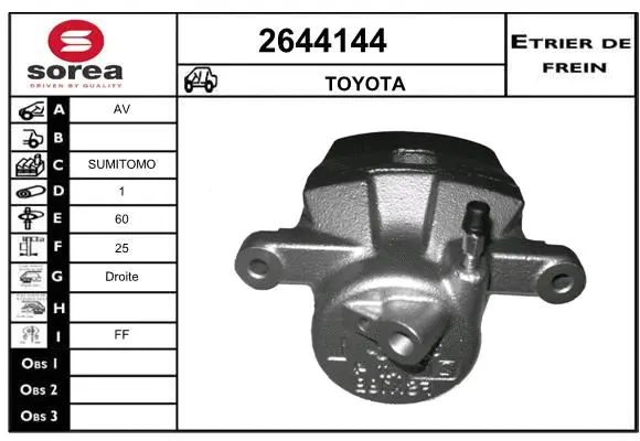 Brake Caliper (2644144)