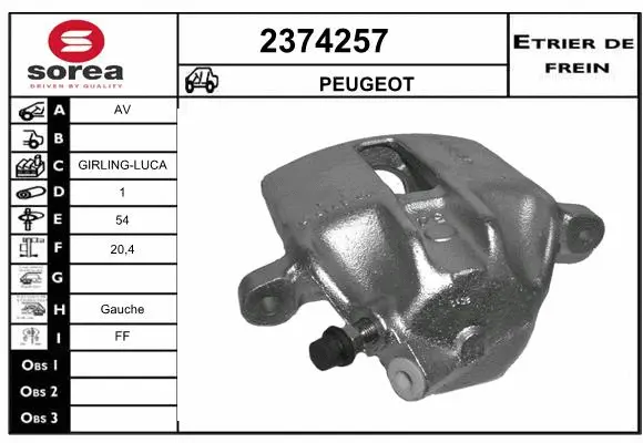 Brake Caliper (2374257)