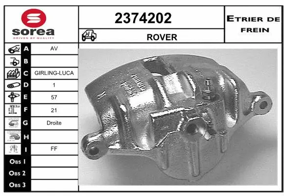 Brake Caliper (2374202)