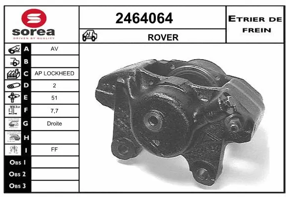 Brake Caliper (2464064)