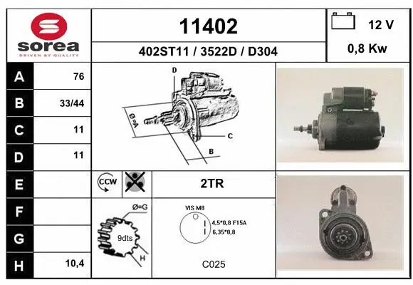 Starter (11402)