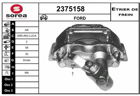 Brake Caliper (2375158)