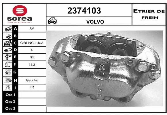 Brake Caliper (2374103)