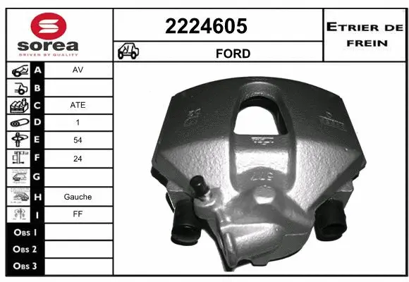 Brake Caliper (2224605)