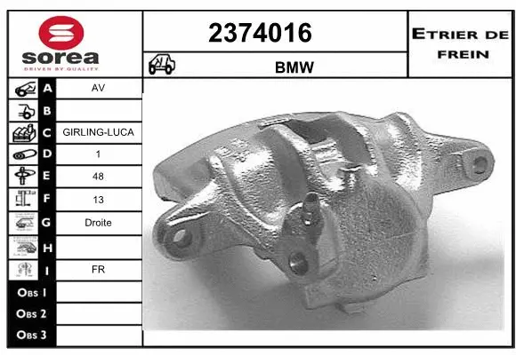 Brake Caliper (2374016)