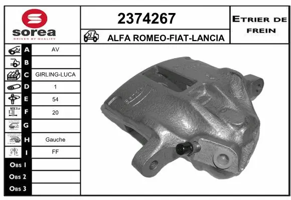 Brake Caliper (2374267)