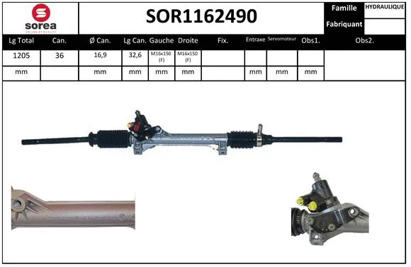 Steering Gear (SOR1162490)