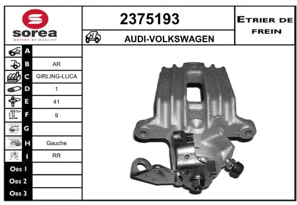 Brake Caliper (2375193)