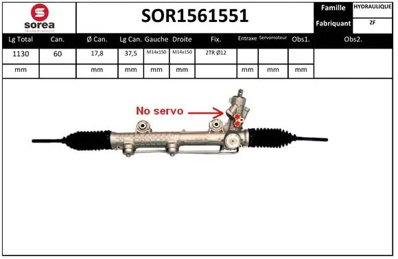 Steering Gear (SOR1561551)