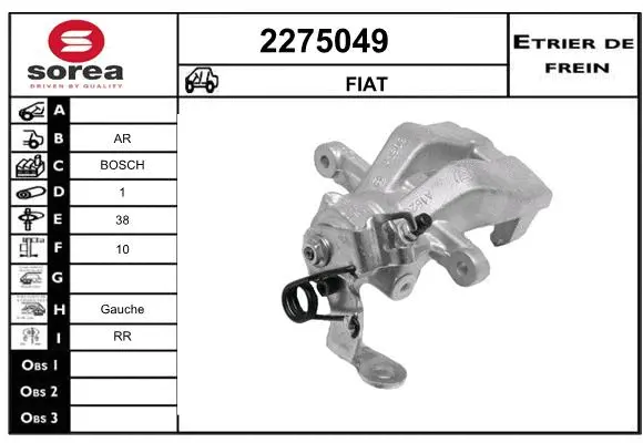 Brake Caliper (2275049)