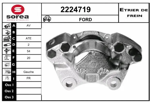 Brake Caliper (2224719)