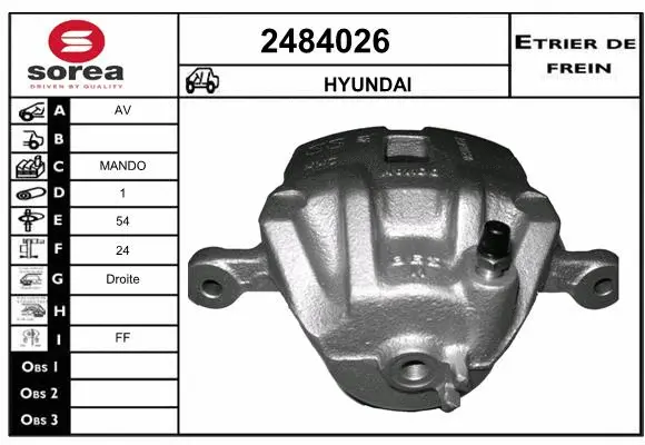 Brake Caliper (2484026)