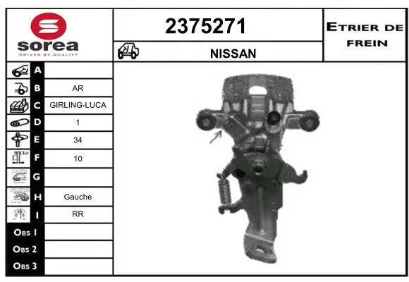 Brake Caliper (2375271)