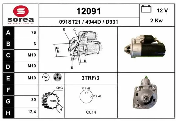 Starter (12091)