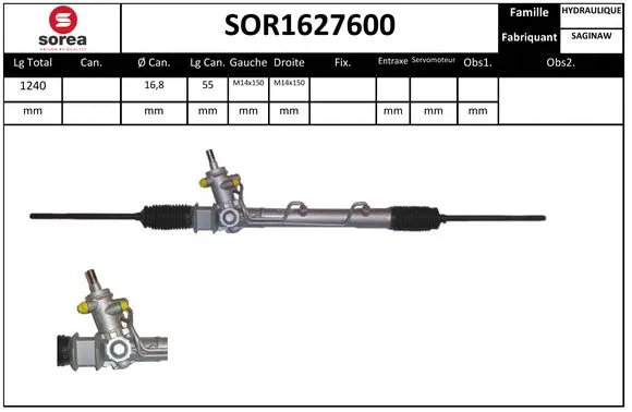 Steering Gear (SOR1627600)