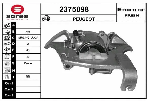 Brake Caliper (2375098)