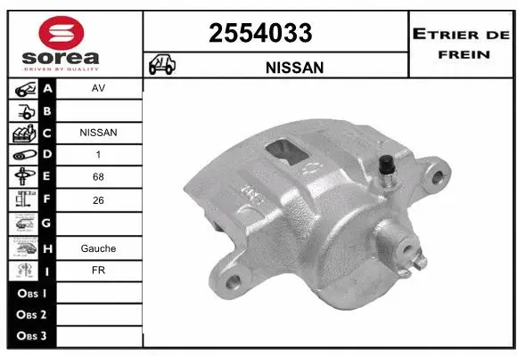 Brake Caliper (2554033)